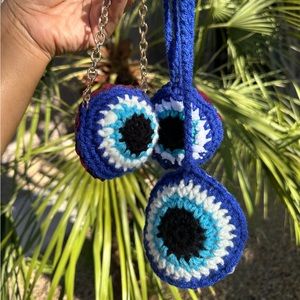 Hanging evil eye